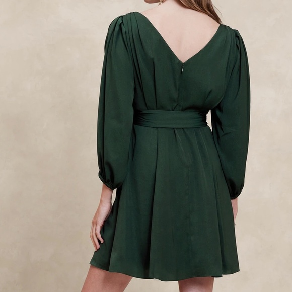 Banana Republic Fit & Flare Mini Dress NWT - Picture 6 of 6